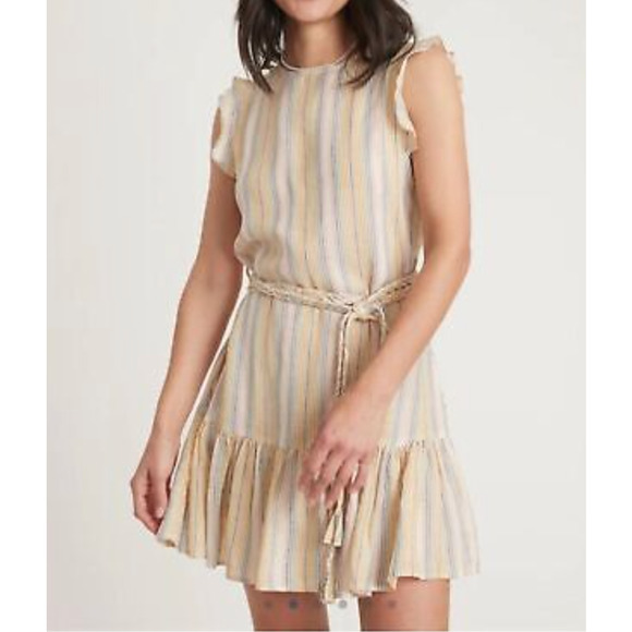 Marine Layer Laney Mini Dress Beachy Stripe V2 NEW - Picture 1 of 10